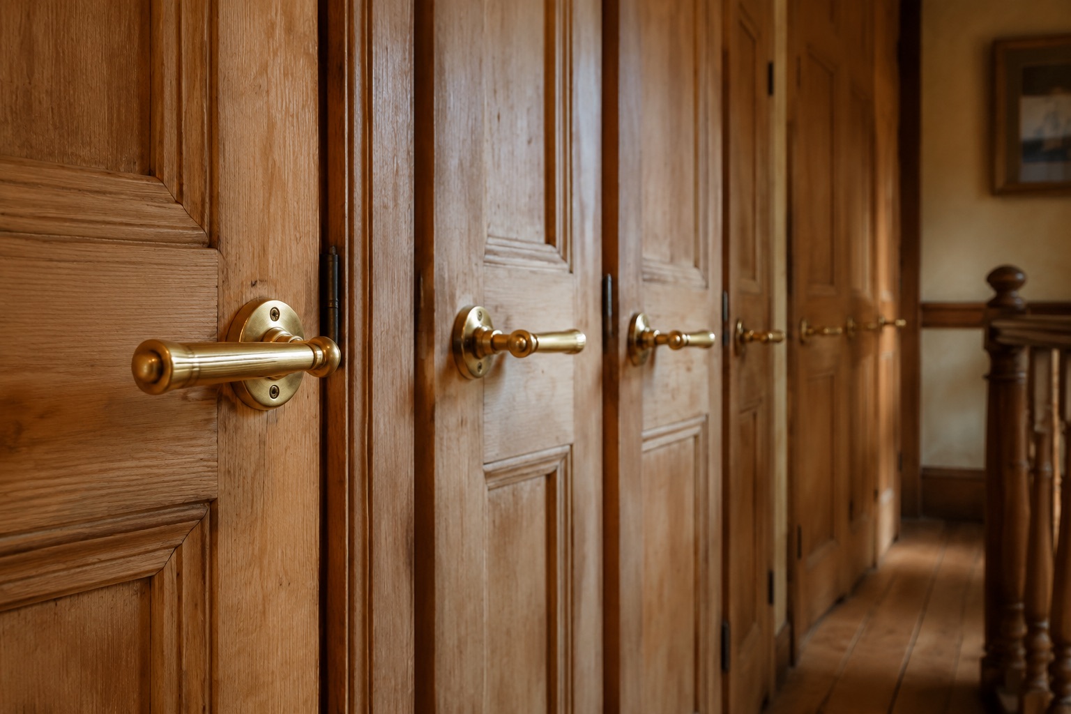 Internal Door Handle Set (4) in use